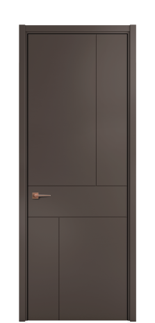 Дверь межкомнатная Линия 05 Цвет Коричневый Покрытие ЭМАЛИ Эмаль Наличник Скрытый короб золото Цена 44970
