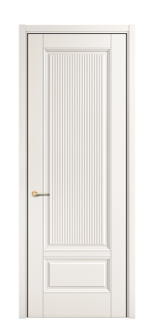 Дверь межкомнатная Савона 2B Цвет Молочный Покрытие ЭМАЛИ Эмаль Наличник L 50 Цена 49475