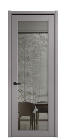 Дверь межкомнатная Страда 11 Цвет Ирис Покрытие ЭМАЛИ Эмаль Наличник L 50 Цена 52901