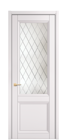 Дверь межкомнатная Беллуно 2 Цвет Крем Покрытие ЭМАЛИ Эмаль Наличник L 50 Цена 63876