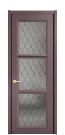 Дверь межкомнатная Беллуно 3B Цвет Лиловый Покрытие ЭМАЛИ Эмаль Наличник L 50 Цена 61968
